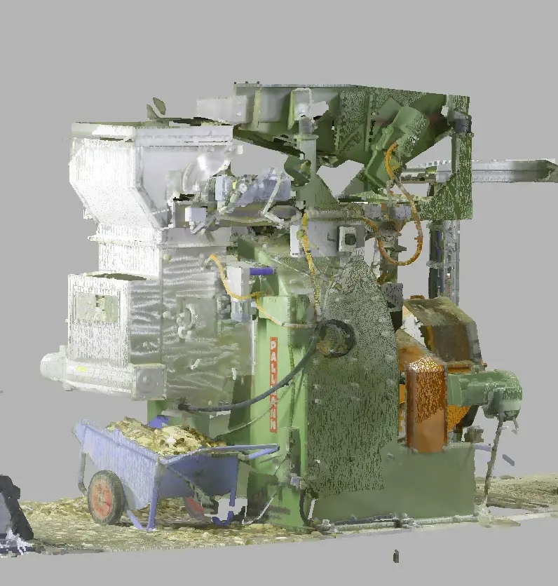 Optimierung einer Holzverarbeitungsanlage durch 3D-Scan