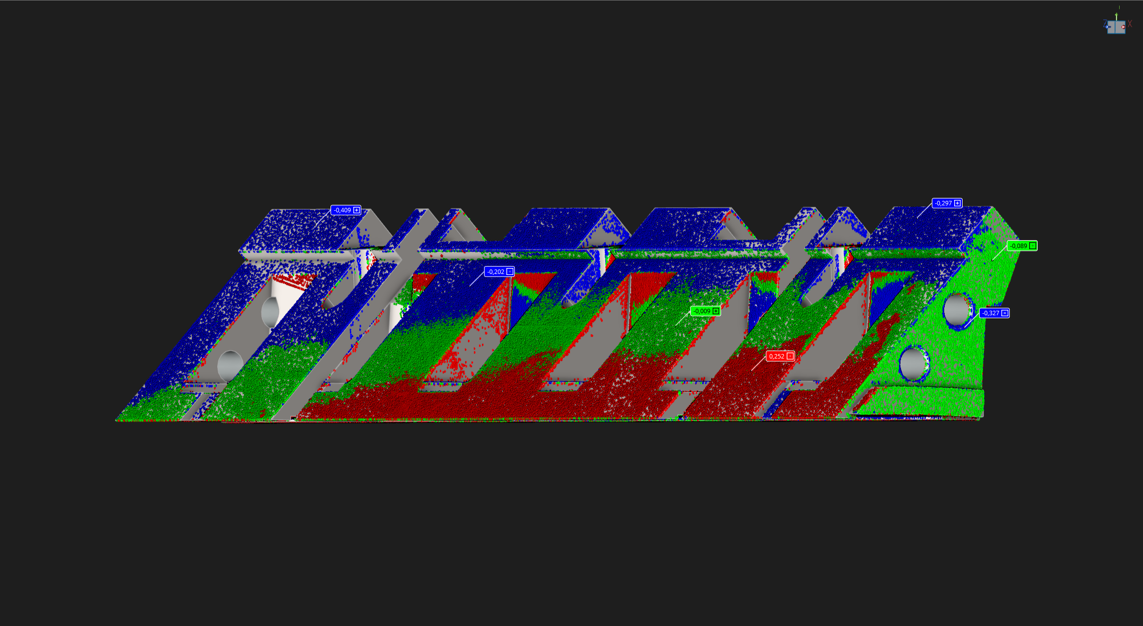 Bauteilprüfung mittels 3D-Scan nach Maschinenschaden